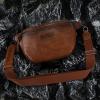 imageWrangler Large Fanny Packs for Women Waist Bag Travel Belt Bags Crossbody Sling PurseBDistressed Brown