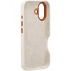 imageWrangler Leather Embroidered iPhone Case  Western Star Compatible with iPhone Cream 16 Pro MaxCream