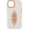 imageWrangler Leather Embroidered iPhone Case  Western Star Compatible with iPhone Cream 16 Pro MaxCream