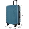 imageWrangler Maverick 3 Piece Luggage Set Blue HeavenBlue Heaven