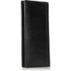 imageWrangler Mens Bifold Wallet with FlipOut ID Window Genuine Leather Gift for HimBlack Boot Stitch