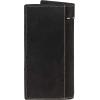 imageWrangler Mens Bifold Wallet with FlipOut ID Window Genuine Leather Gift for HimBlack Western Stitch