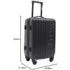 imageWrangler Quest Luggage Set Olive Green 3 Piece Set 30quot26quot22quotBlack
