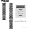 imageWrangler Silver Link Metal Band for Apple Watch Western Style Fits all Apple Watch Series and SizesFrontier Links