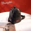 imageWrangler Small Crossbody Sling Bags for Women Fanny Packs Chest Bag for Travel GiftClassicblack