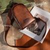imageWrangler Small Crossbody Sling Bags for Women Fanny Packs Chest Bag for Travel GiftClassicdark Brown Distressed