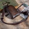 imageWrangler Small Crossbody Sling Bags for Women Fanny Packs Chest Bag for Travel GiftClassicdark Coffee Distressed