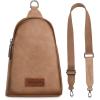 imageWrangler Small Crossbody Sling Bags for Women Fanny Packs Chest Bag for Travel GiftClassicdistressed Khaki