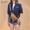 imageWrangler Small Crossbody Sling Bags for Women Fanny Packs Chest Bag for Travel GiftClassickhaki
