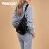 imageWrangler Small Crossbody Sling Bags for Women Fanny Packs Chest Bag for Travel GiftExplorerblack