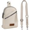 imageWrangler Small Crossbody Sling Bags for Women Fanny Packs Chest Bag for Travel GiftUrbanbeige