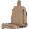 imageWrangler Small Crossbody Sling Bags for Women Fanny Packs Chest Bag for Travel GiftUrbankhaki