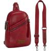 imageWrangler Small Crossbody Sling Bags for Women Fanny Packs Chest Bag for Travel GiftUrbanred