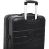 imageWrangler Smart Luggage Set with Cup Holder and USB Port Navy Blue 2 PieceBlack