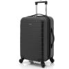 imageWrangler Smart Luggage Set with Cup Holder and USB Port Navy Blue 2 PieceBlack