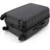 imageWrangler Smart Luggage Set with Cup Holder and USB Port Navy Blue 2 PieceBlack