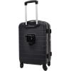 imageWrangler Smart Luggage Set with Cup Holder and USB Port Navy Blue 2 PieceBlack