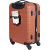 imageWrangler Smart Luggage Set with Cup Holder and USB Port Navy Blue 2 PieceBurnt Orange