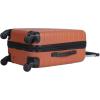 imageWrangler Smart Luggage Set with Cup Holder and USB Port Navy Blue 2 PieceBurnt Orange