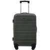 imageWrangler Smart Luggage Set with Cup Holder and USB Port Navy Blue 2 PieceDeep Depths