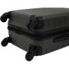 imageWrangler Smart Luggage Set with Cup Holder and USB Port Navy Blue 2 PieceDeep Depths