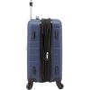 imageWrangler Smart Luggage Set with Cup Holder and USB Port Navy Blue 2 PieceNavy Blue