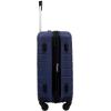 imageWrangler Smart Luggage Set with Cup Holder and USB Port Navy Blue 2 PieceNavy Blue