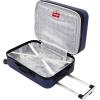 imageWrangler Smart Luggage Set with Cup Holder and USB Port Navy Blue 2 PieceNavy Blue