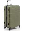 imageWrangler Smart Luggage Set with Cup Holder and USB Port Navy Blue 2 PieceOlive Green