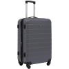 imageWrangler Smart Luggage Set with Cup Holder and USB Port Navy Blue 2 PieceQuiet Shade