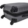 imageWrangler Smart Luggage Set with Cup Holder and USB Port Navy Blue 2 PieceQuiet Shade