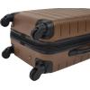 imageWrangler Smart Luggage Set with Cup Holder and USB Port Navy Blue 2 PieceToffee
