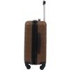 imageWrangler Smart Luggage Set with Cup Holder and USB Port Navy Blue 2 PieceToffee