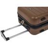 imageWrangler Smart Luggage Set with Cup Holder and USB Port Navy Blue 2 PieceToffee