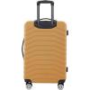 imageWrangler Tahoe 3 Piece Spinner Luggage Set Poseidon BlueAmber Gold
