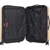 imageWrangler Tahoe 3 Piece Spinner Luggage Set Poseidon BlueAmber Gold