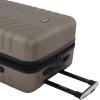 imageWrangler Tahoe 3 Piece Spinner Luggage Set Poseidon BlueDesert Taupe