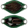 imageWrangler Tote Shoulder Purse for Women Western Solid Vintage Satchel Crossbody BagCjungle Green