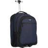 imageWrangler Travel Duffel or Backpack Dobson Set Charcoal 19quot Rolling BackpackBlue
