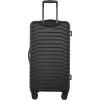 imageWrangler Trunk Spinner Suitcase Set Poseidon Blue 2 Luggage ampamp 2 Packing CubesBlack
