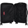imageWrangler Trunk Spinner Suitcase Set Poseidon Blue 2 Luggage ampamp 2 Packing CubesBlack