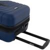 imageWrangler Trunk Spinner Suitcase Set Poseidon Blue 2 Luggage ampamp 2 Packing CubesPoseidon Blue