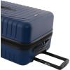 imageWrangler Trunk Spinner Suitcase Set Poseidon Blue 2 Luggage ampamp 2 Packing CubesPoseidon Blue