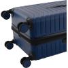 imageWrangler Trunk Spinner Suitcase Set Poseidon Blue 2 Luggage ampamp 2 Packing CubesPoseidon Blue