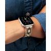 imageWrangler quotAztec Trailquot Silicone Band for Apple Watch Western Aztec Pattern Fits all Apple Watch Series and SizesWhite