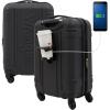 imageWrangler 20quot Astral Hardside CarryOn Luggage Dark ShadowBlack