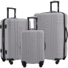 imageWrangler 3 Piece Astral Travel Luggage Set SharkskinSharkskin