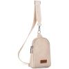 imageWrangler Small Crossbody Sling Bags for Women Fanny Packs Chest Bag for Travel GiftClassicbeige