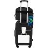 imageWrangler Smart Luggage Set with Cup Holder and USB Port Navy Blue 2 PieceBlack