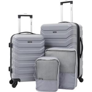 imageWrangler 5 Piece Luggage ampamp Travel Accessories Set BlueShark